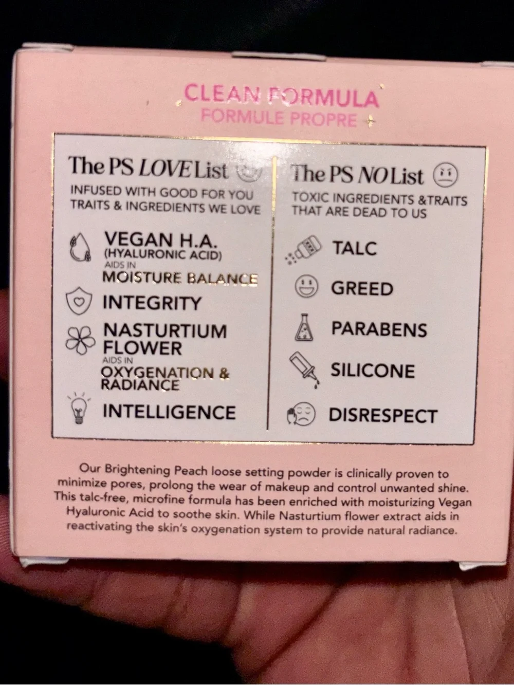 Polite Society More Than Pretty Loose Setting Powder — Light Peach